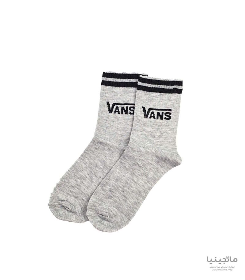 جوراب ساق بلند طرح ونس Vans بادیس کد 711