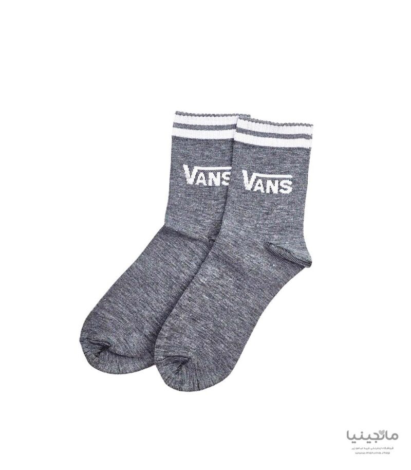 جوراب ساق بلند طرح ونس Vans بادیس کد 711